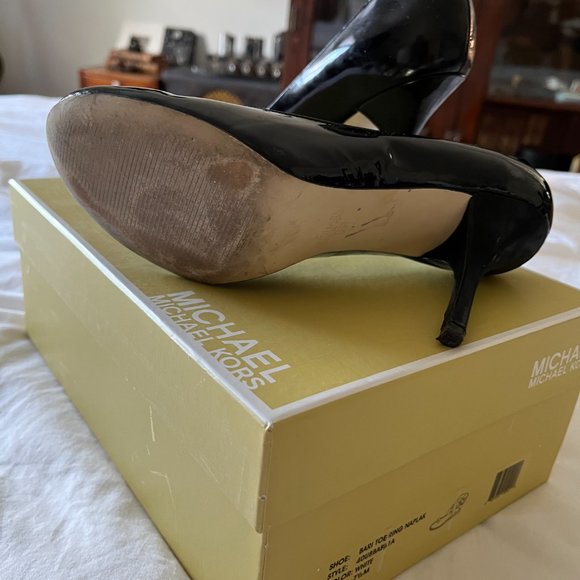 Michael Kors Patten Leather Heels - Picture 4 of 4